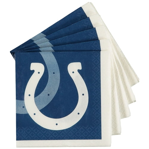 Indianapolis Colts NFL Pro Football Sports Banquet Party Paper Beverage Napkins