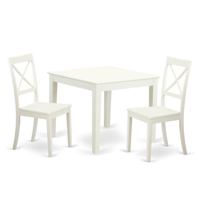 Dining Set Oxford Square Kitchen, Square Kitchen Table And Chairs Set Of 3