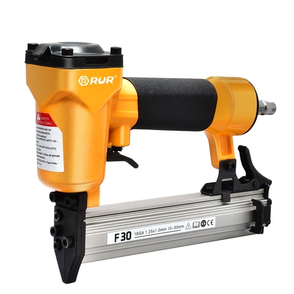 Nail Gun, Framing Pneumatic Nail Gun, 18GA, Nail Slot Capacity 100 for Upholstery, Diy Project, Woodworking, F30