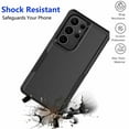 thumbnail image 5 of For Galaxy S25 5G Case ,Sturdy Phone Case for Samsung S25 5G ,Tiflook Shockproof Protection Heavy Duty Armor Hard Plastic & Rubber Rugged Bumper 2-in-1 Case Cover ( Black ), 5 of 6