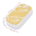 thumbnail image 4 of Ink Pad Metal Color Large DIY Hand Craft Rubber  Pad Moon White, Oily  Ink 3.74x2.17 Inch for Schedule Book Cardstock Leather Wood Projects, 4 of 7