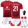 thumbnail image 1 of 2024 Mens Kids MOUNT 7# RASHFORD 10# ANTONY21# SANCHO 25# Football Soccer Jersey, 1 of 2