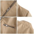 thumbnail image 4 of Veste de Course Motocross en Faux Cuir pour Femmes, 4 of 5