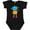 AB-Black, variant on Inktastic Cute Robot, Colorful Robot, Funny Robot, Robotics Boys or Girls Baby Bodysuit