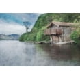 thumbnail image 2 of Curinga, Kim 24x17 Gold Ornate Wood Framed with Double Matting Museum Art Print Titled - Lodge Series #29, 2 of 4