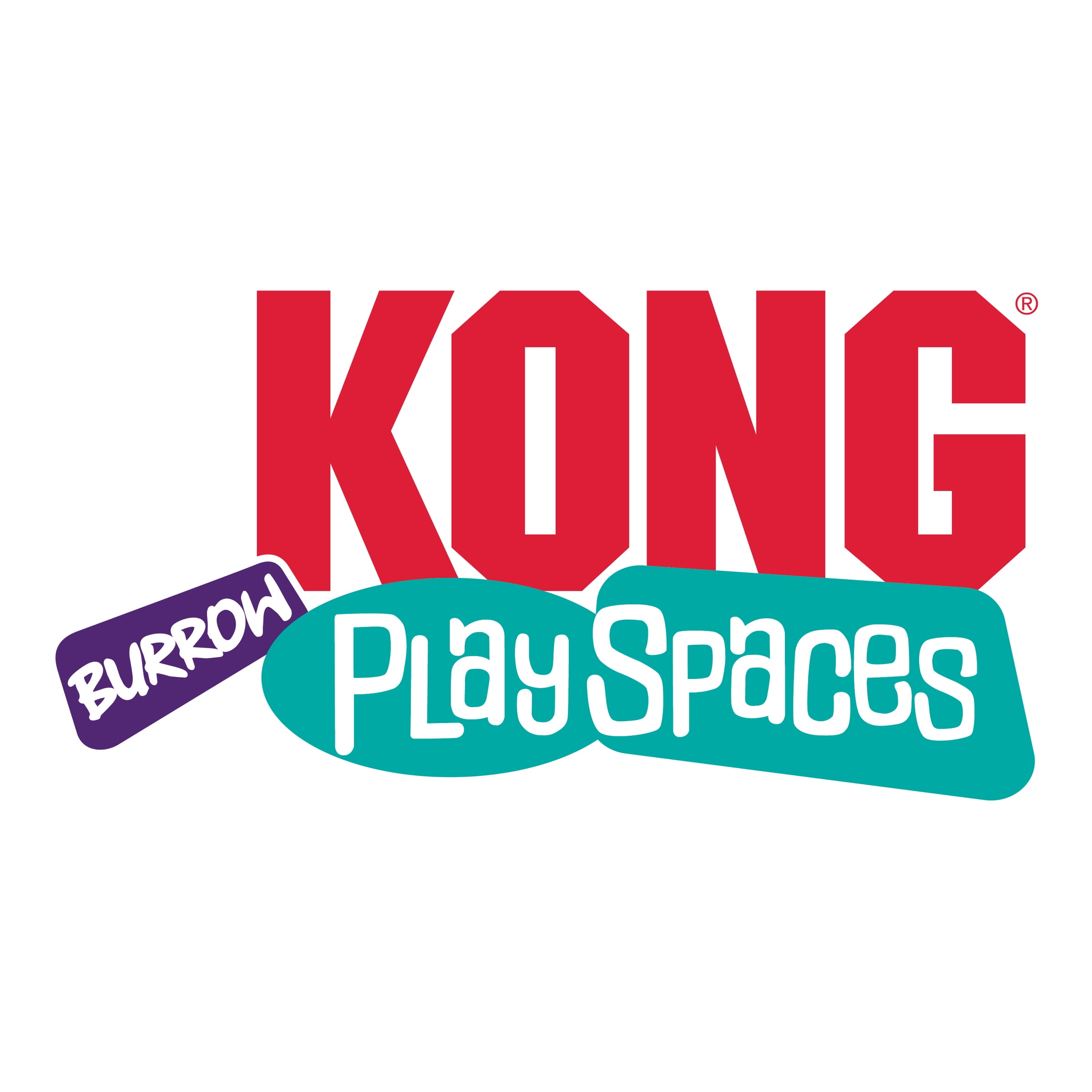 KONG® Play Spaces Burrow, Cat Tunnel with Crinkle Attachments and Premium North American Catnip