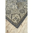 thumbnail image 4 of HomeRoots Blue Gray And Taupe Wool Paisley Tufted Handmade Stain Resistant Area Rug, 4 of 5