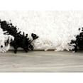 thumbnail image 5 of Modern Indoor Rectangular Carpet, Pad, Mat Ensley White Shag 2' x 3' Rug, 5 of 6
