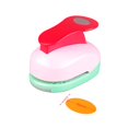 thumbnail image 4 of Oval Punch 2 inch Craft Lever Punch Handmade Paper Punch for Crafting Scrapbooking,DIY Card Making Candy Colour by Rondam 2 inch Ellipse, 4 of 4
