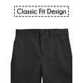 thumbnail image 2 of Boy's Stretch Slim Fit School Uniform Twill Shorts, 2 of 7
