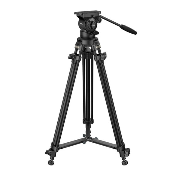 SmallRig AD-50Lite 3-Section Lightweight Carbon Fiber Video Tripod with Head
