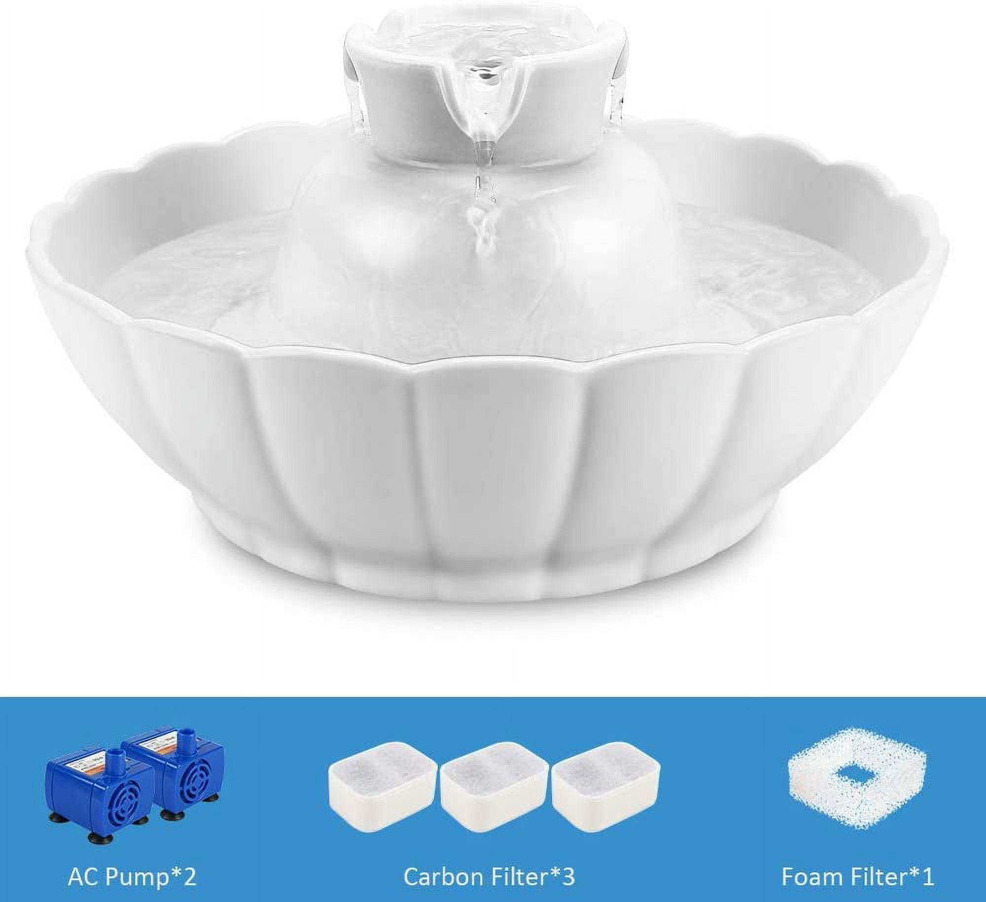 Ipettie ceramic fountain hot sale