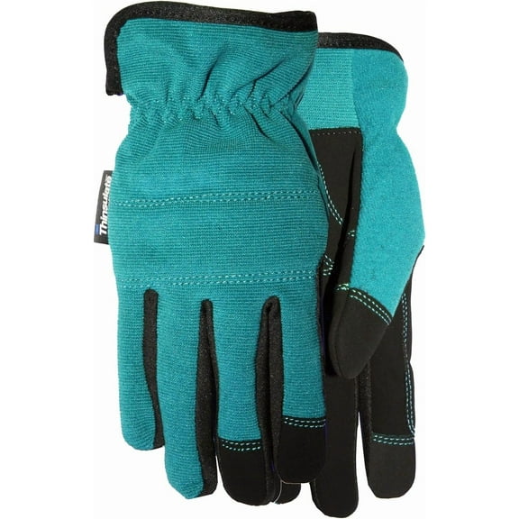 Lined Synthetic Leather Palm Garden Glove
