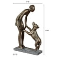 thumbnail image 3 of Good Dog Table Sculpture Bronze Table Sculpture, 3 of 5