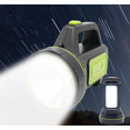 thumbnail image 1 of Linterna de luz suave, linterna de luz fuerte para exteriores, linterna LED recargable, súper brillante, luz de búsqueda portátil (verde) JAMW Sencillez, 1 of 5