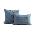 thumbnail image 4 of Décor Shabby Chic Ravello, Full/Queen, Bleu Orageux, 4 of 5