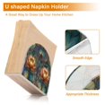 thumbnail image 5 of Yayeee Napkin Holder for Table Set of 2 Kitchen Paper Tissue Organization, Abstract Water Lilies Pattern, 5 of 8