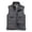 Gray, variant on FRSASU Men's Vest Outdoor Work Quick-Dry Hunting Zipper up Travel Fishing Vest with Multi Pockets Black