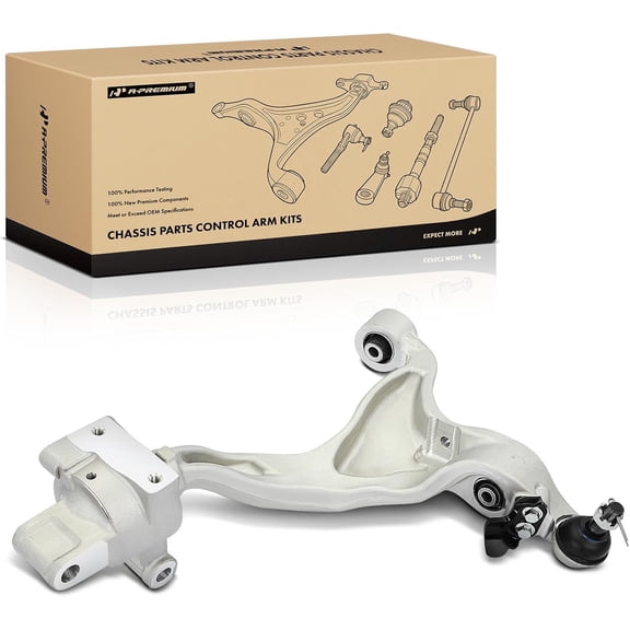 A-Premium Front Left Lower Control Arm, with Ball Joint & Bushing, Compatible with Infiniti Q50 2014-2020, Q60 2017-2020