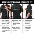 thumbnail image 4 of Mercer Culinary M61012BKM Genesis Men's Short Sleeve Chef Jacket with Traditional Buttons, Medium, Black, 4 of 6