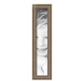 thumbnail image 2 of ArtToFrames 4" x 22" Aged White Gold Picture Frame, 4x22 inch Silver Wood Poster Frame (WOM-2036), 4 Pack, 2 of 6