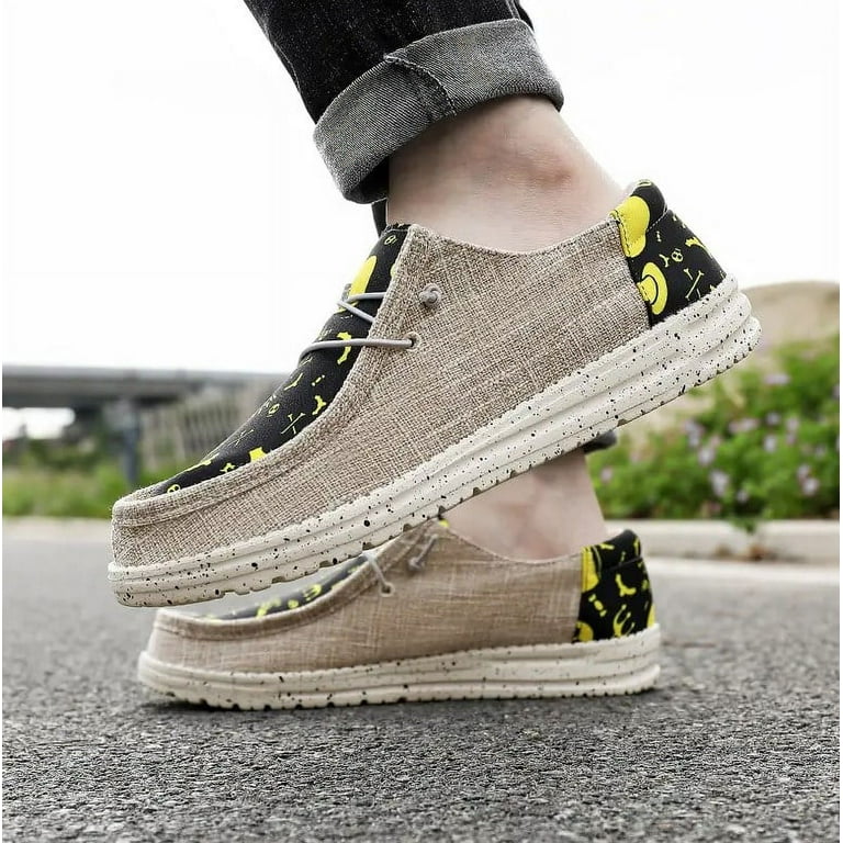 Men s Fashionable Sliding Ports Shoes Men s Canvas Shoes With Anti Slip Properties Men s Loafers Casual Shoes Walmart