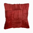 thumbnail image 1 of Housses de Coussin, Coussins Décoratifs Texturés Rouille, 16x16 Pouces (40x40 cm) Housses de Coussin en Soie Froissée, Housse de Coussin Carrée Rouille Couleur Unie, Housse de Coussin de Canapé - Rouille Rêveuse, 1 of 2