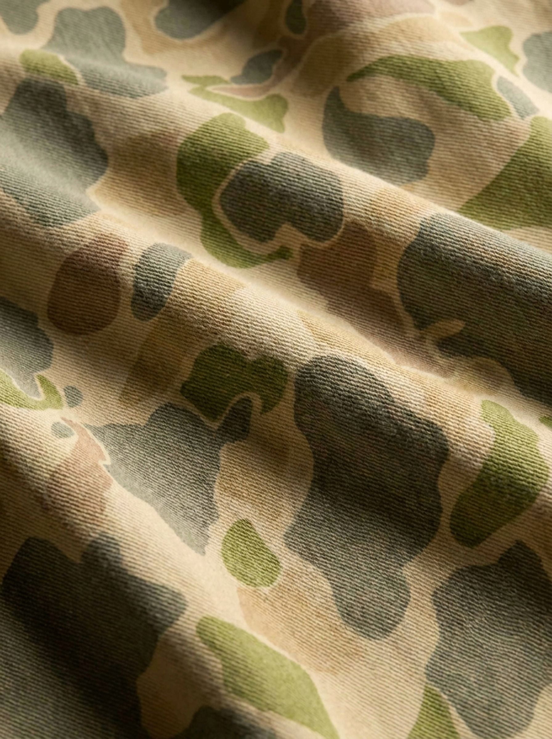 Free Assembly Men's Cotton Camo Utility Pants, Waist Sizes 30-38