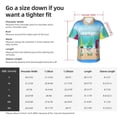 thumbnail image 3 of Picia Hello Summer Gnome 1 Gentle Cotton Regular Fit Short Sleeve Casual Hawaiian Shirt for Men-XX-Large, 3 of 8