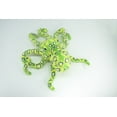 thumbnail image 6 of Octopus Green Plush Animal, Soft, Stuffed Toy, Educational, Realistic, Beautiful Design, Figure, Lifelike, Replica, Gift, 14" RI52 B661, 6 of 8