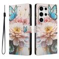 thumbnail image 1 of FOXDOCK Funda Tipo Cartera para Samsung Galaxy S23 Ultra con Soporte y Correa – Diseño de Patrones Lindos, 1 of 6