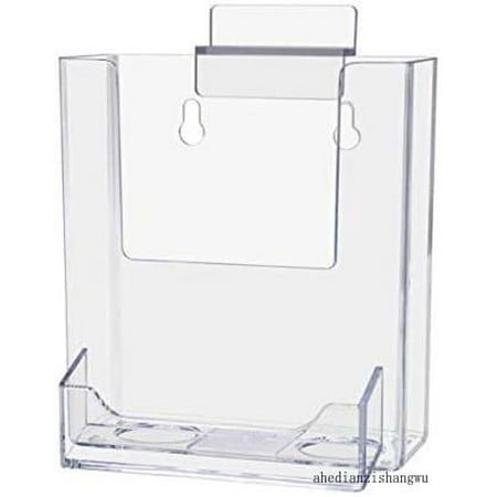 

4 W Bifold Holder Poet Slatwall Display Attached sin Card Poet Ca Booklet Media Signa Organizer Take One Trifold Literature inted Material Me Pamphlet