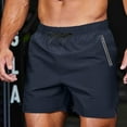 thumbnail image 2 of Fgnfyis Men's Gym Shorts Linerless 5 Shorts for Men Navy XXXL, 2 of 9