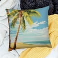 thumbnail image 2 of BANET Throw Pillow Cushion Cover, with Black , Decorative Square Accent Pillow Case 20x20in, 2 of 5