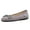 Gray, variant on YDN Women Classic Bowknot Round Closed Toe Ballet Flats Slip On Pumps Low Heel Simple Dressy Casual Soft Shoes Size 7 Gray