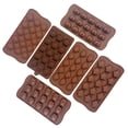 thumbnail image 3 of Bearachild Mini molde de silicona para barra de bloques de Chocolate, molde para bandeja de hielo, decoración de pasteles, gelatina para pasteles, Herramientas y accesorios para hornear Bearachild HA004898-00, 3 of 6
