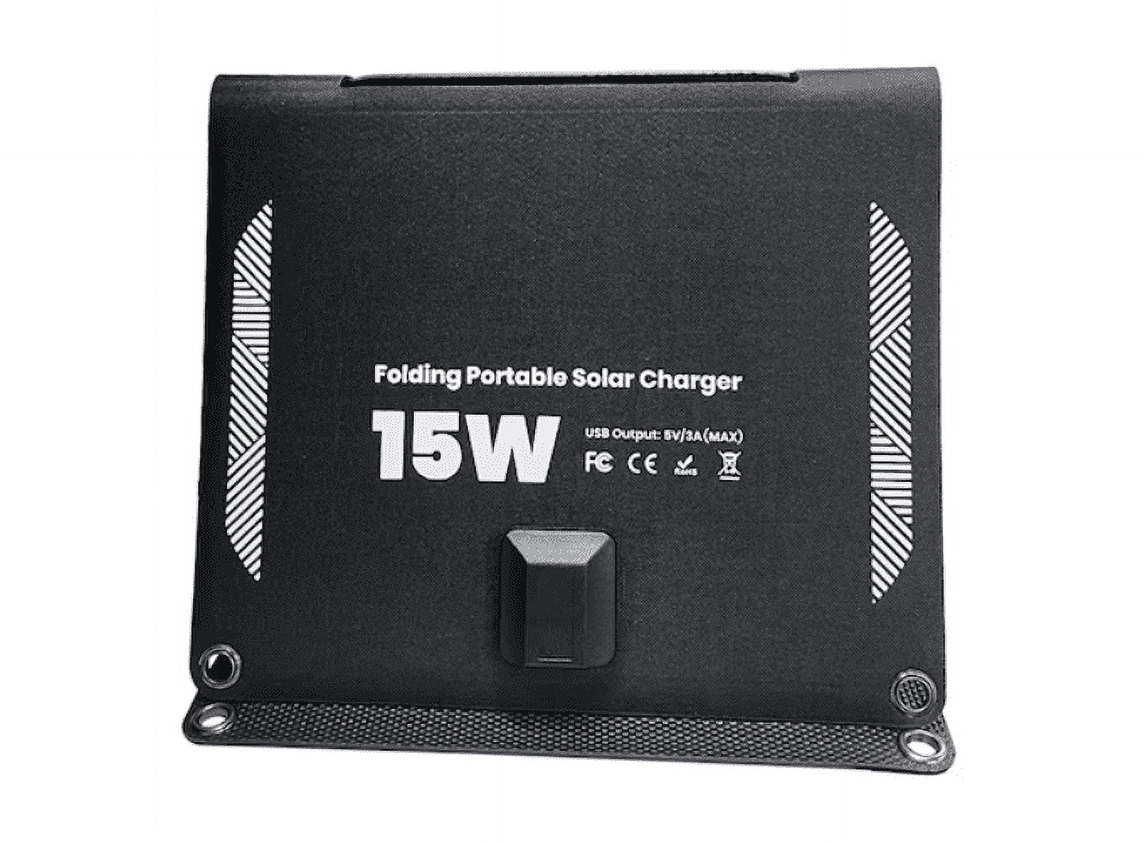 Utilitech 23.5-in x 8.8-in x 0.1-in 15-Watt Portable Solar Panel