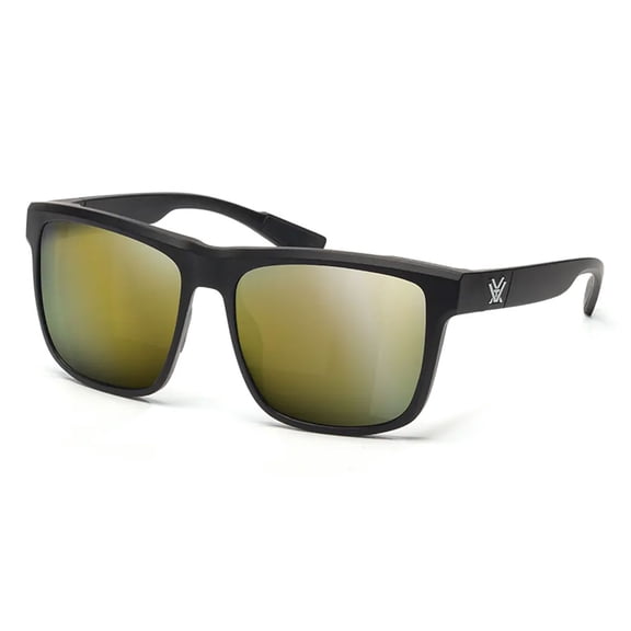Vortex Optics Polarized UV Protection Men's Banshee Sunglasses Lens, Black/Amber/Gold