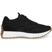 Steve Madden Campo sneakers for Women, Platform Casual shoes with Lace Up Closure and Synthetic Leather Low Top Design