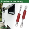 thumbnail image 2 of Unique Bargains 100mm/3.94 Pouces Vérins à Gaz Ressorts à Gaz 156N Acier au Carbone Rouge 2 Pcs Couvercle de Boîte à Outils de Voiture RV Boîte de Rangement Couvercle de Porte d'Armoire, 2 of 7