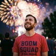 thumbnail image 4 of Mens Boom Squad T Shirt Funny Sarcastic Fourth Of July Fireworks Tee for Guys Graphic Tees, 4 of 9