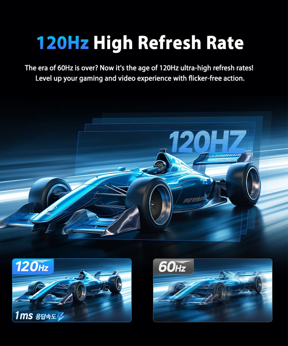 UPERFECT GR16DQ 120Hz Gaming Monitor 2560*1600 2K Portable Monitor
