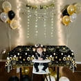 thumbnail image 5 of 61 Pcs Mr Onederful Birthday Decorations - Black Gold Birthday Plates, Napkins, and Tablecloth First Birthday Decorations Tableware for Baby Shower 1st Birthday Boy Decorations, Serve 20 Guests, 5 of 6