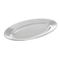 thumbnail image 2 of HUBERT® Silver Serving Tray Oval Stainless Steel -11 3/4" L x 7 3/4" W, 2 of 5