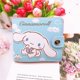thumbnail image 1 of Lindo Sanrio Kuromi Cinnamoroll PU Cartera Monedero Dibujos animados Anime My Melody Pompom Purin Llavero Tarjeta Bolsa Mini Monedero Bolso Dengxun unisex, 1 of 2