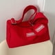 thumbnail image 4 of Bolso de las señoras de las mujeres Bolso de la taleguilla de Harajuku de la cremallera ocasional Color sólido con monedero, 4 of 9