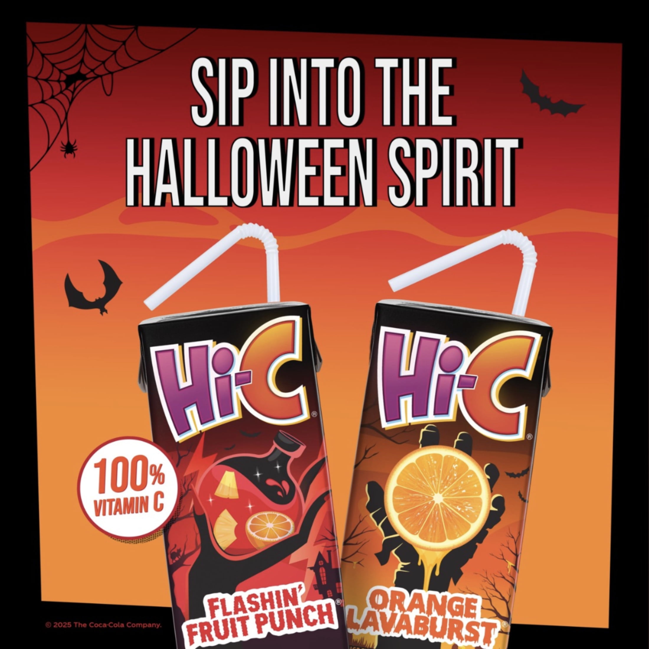 Hi-C - Brandclub - (5 pack) Hi-C Flashin Fruit Punch Juice, 6 fl