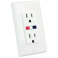 JR Products 15005 White 120V/15 Amp GFCI Electrical Outlet