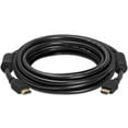 thumbnail image 2 of Cmple - HDMI Cable 15FT High Speed HDTV Ultra-HD (UHD) 3D, 4K @60Hz, 18Gbps 28AWG HDMI Cord Audio Return 15 Feet Black, 2 of 2