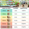 thumbnail image 6 of Legigo 10 Pack Premium Coco Coir Brick for Plants- 100% Organic Compressed Coconut Coir Bricks Starting Mix, Coco Coir Fiber Coconut Husk for Planting, Gardening, Potting Soil Substrate, Herbs, 6 of 7